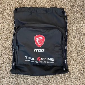 msi gaming string bag